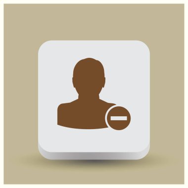 ilgili kişi web simge Sil