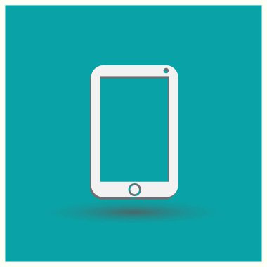 vektör akıllı telefon. Web vektör stili.