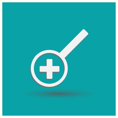 vektör Büyüteç. Web vektör stili.