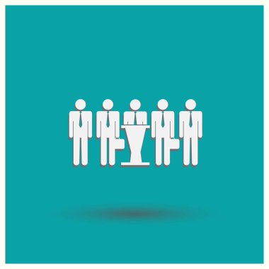 insanlar kutsal kişilerin resmi. Web Tasarım