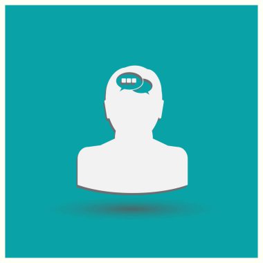 Kağıt insanlar kabarcık hoparlör