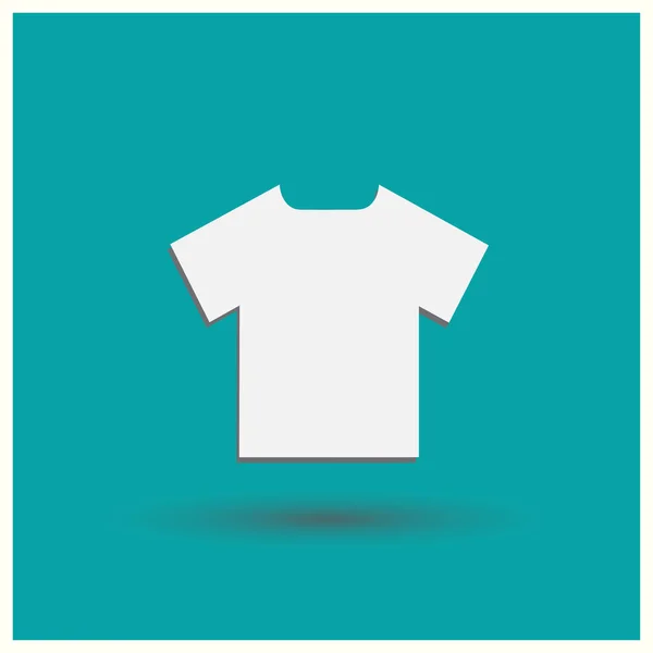 T-shirt Icon Vector. Stile vettoriale web . — Vettoriale Stock