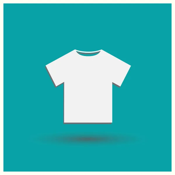 T-shirt Icon Vector. Web vector style. — Stock Vector