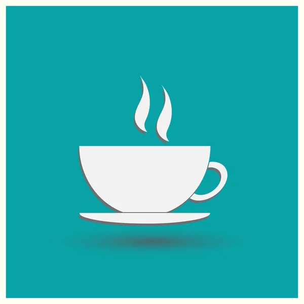 コーヒー カップのアイコン ベクトルの図 eps10. — ストックベクタ