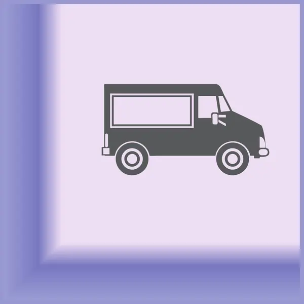 Αυτοκίνητο εικονίδιο web διάνυσμα — Διανυσματικό Αρχείο