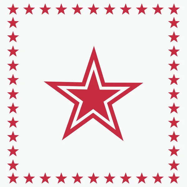 Estrella aislada plana Web Mobile Icon — Vector de stock