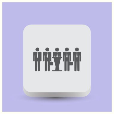 insanlar kutsal kişilerin resmi. Web Tasarım