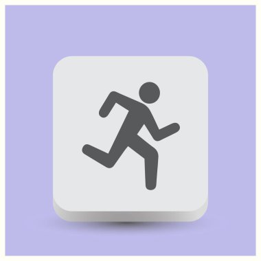 Çalışan adam web simgesi