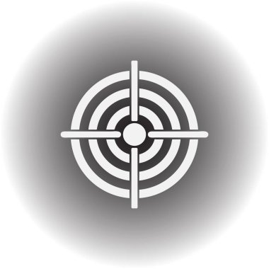 hedef web vektör simgesi