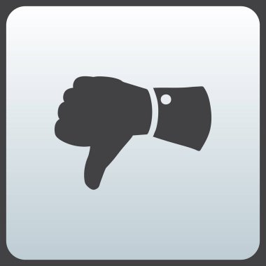 Başparmak simge vektör