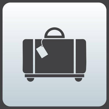 Bagaj simgesi. büyük tasarım