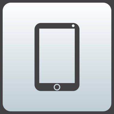 Smartphone Simgesi, vektör illüstrasyonu