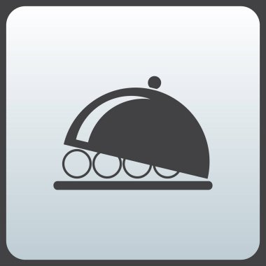 tabağı web vektör simgesi