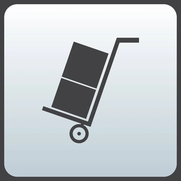 Icono de equipaje. diseño de caso — Vector de stock