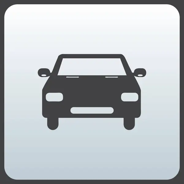 Car web vector icon — Stock Vector