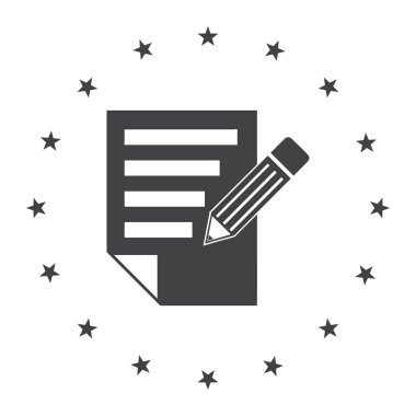 Kontrol listesi simgesi. Ağ simgelerinden biri