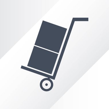 bavul web vektör simgesi