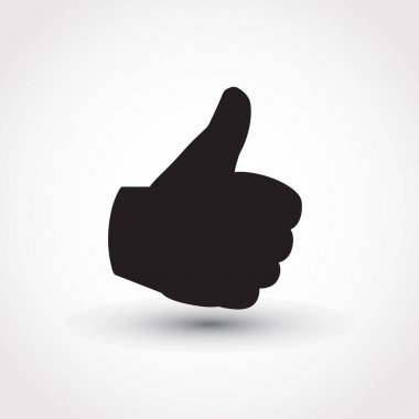 Vektör başparmağı simgesi