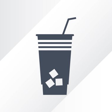 kokteyl web vektör simgesi