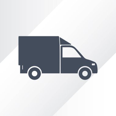 Teslimat vektör web simgesi