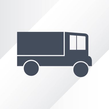 Teslimat vektör web simgesi