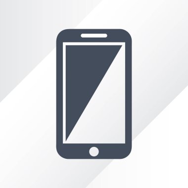 mükemmel detaylı modern akıllı telefon yalıtım vektör