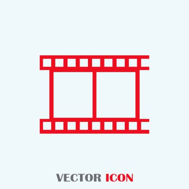 video simgesi, vektör illüstrasyonu