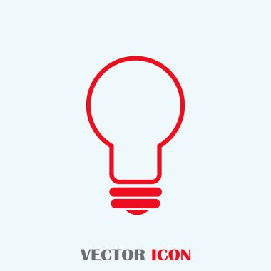 Lamba simge düz vektör