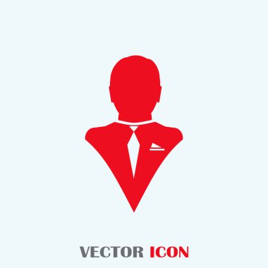 Adam vektör web simgesi