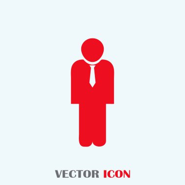 Adam vektör web simgesi