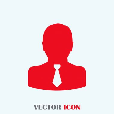 Adam vektör web simgesi