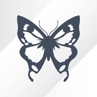 buterfly icon vector design clipart