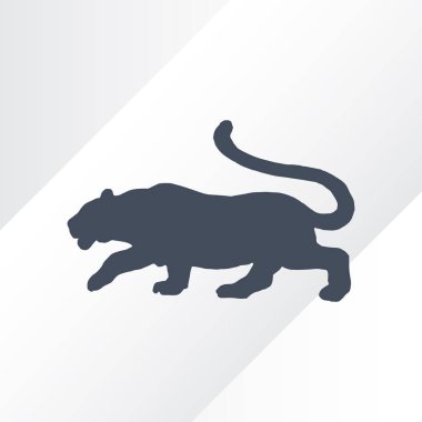 Kabile kaplan vektör dövme atlamak