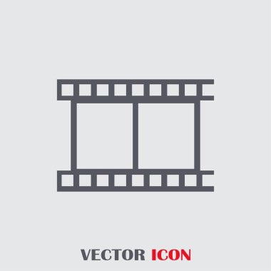 video simgesi, vektör illüstrasyonu