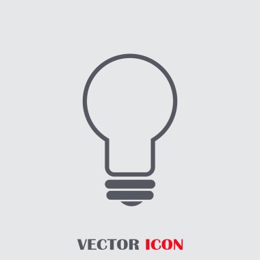 Lamba simge düz vektör