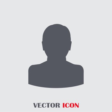 Adam vektör web simgesi