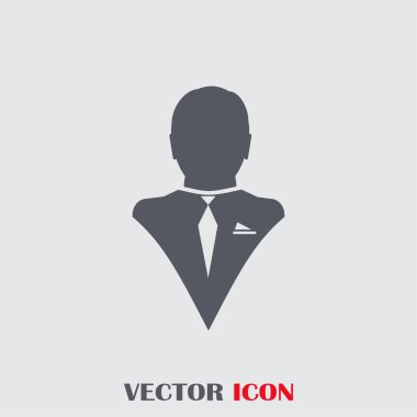 Adam vektör web simgesi