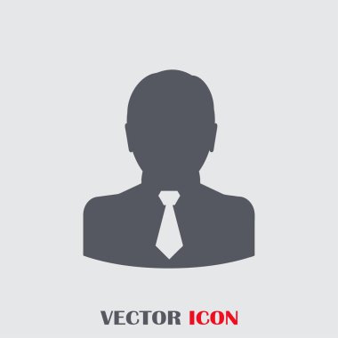 Adam vektör web simgesi