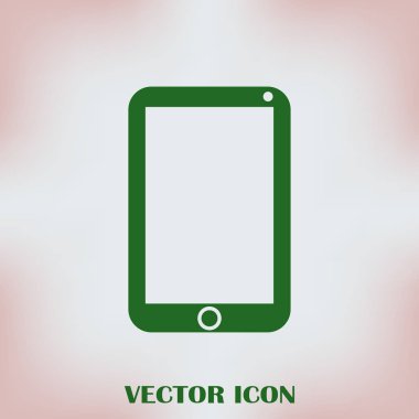 mükemmel detaylı modern akıllı telefon yalıtım vektör