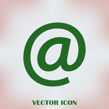 E-posta işareti web simgesi