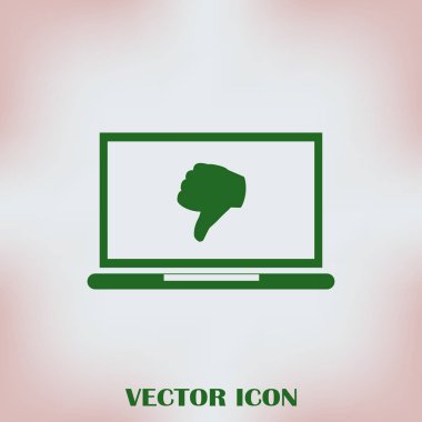 Aksine dizüstü el işaretiyle