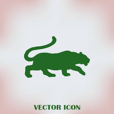 Kabile kaplan vektör dövme atlamak