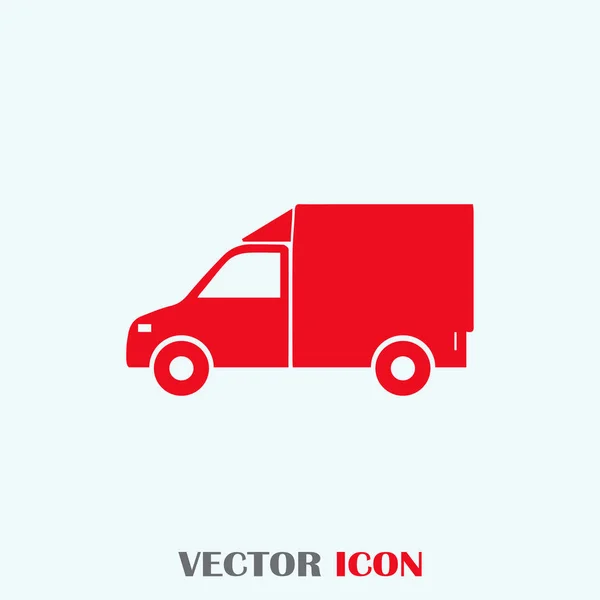 Vecteur de livraison icône plate — Image vectorielle