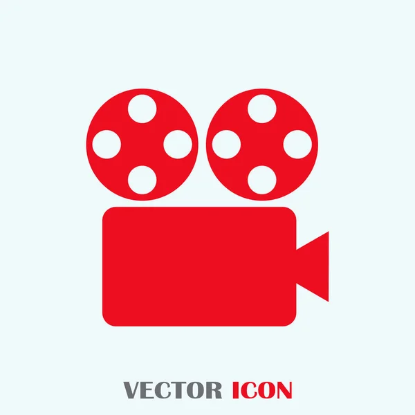 Videokamera web vektor ikon – Stock-vektor