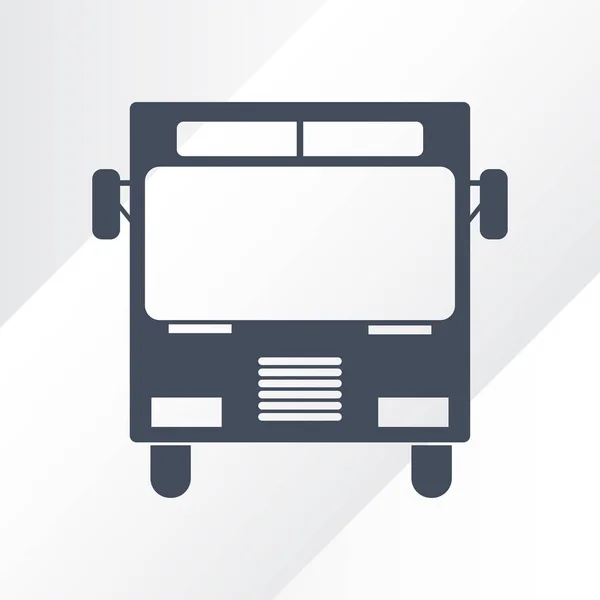 Піктограма автобуса. векторний дизайн — стоковий вектор