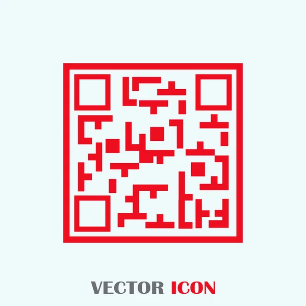 QR-Code-Web-Symbol — Stockvektor