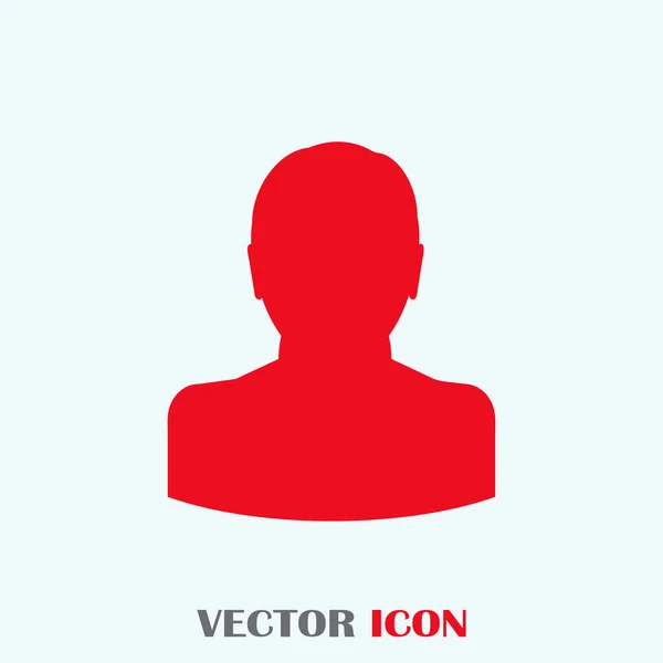 Icône web vectoriel homme — Image vectorielle