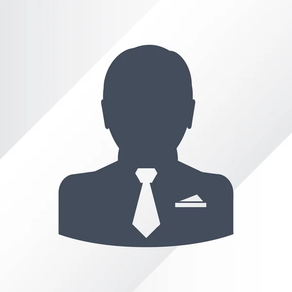 Vector férfi profil ikonra — Stock Vector