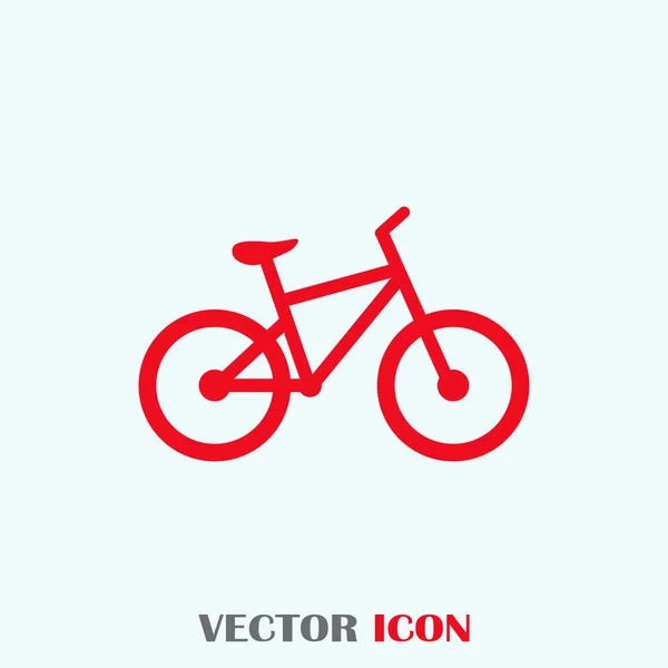 Bicicleta. Icono de bicicleta vector. Concepto ciclista . — Vector de stock