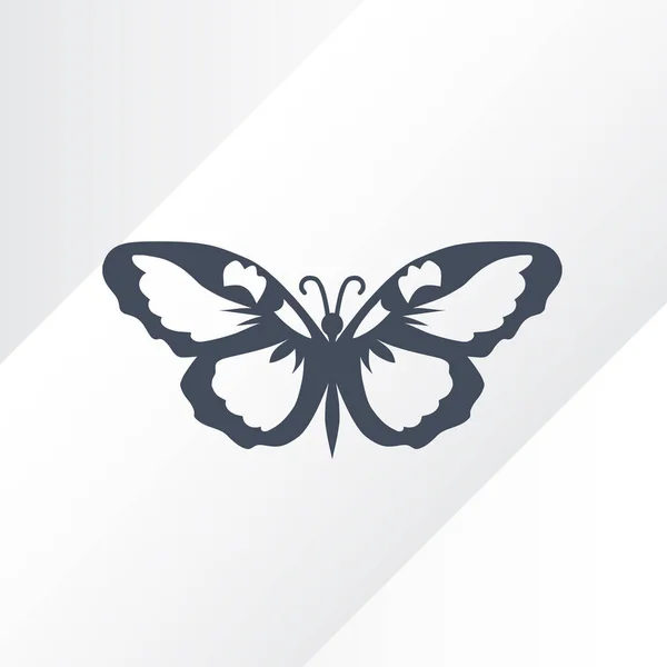 Іконка метелика Векторний дизайн — стоковий вектор